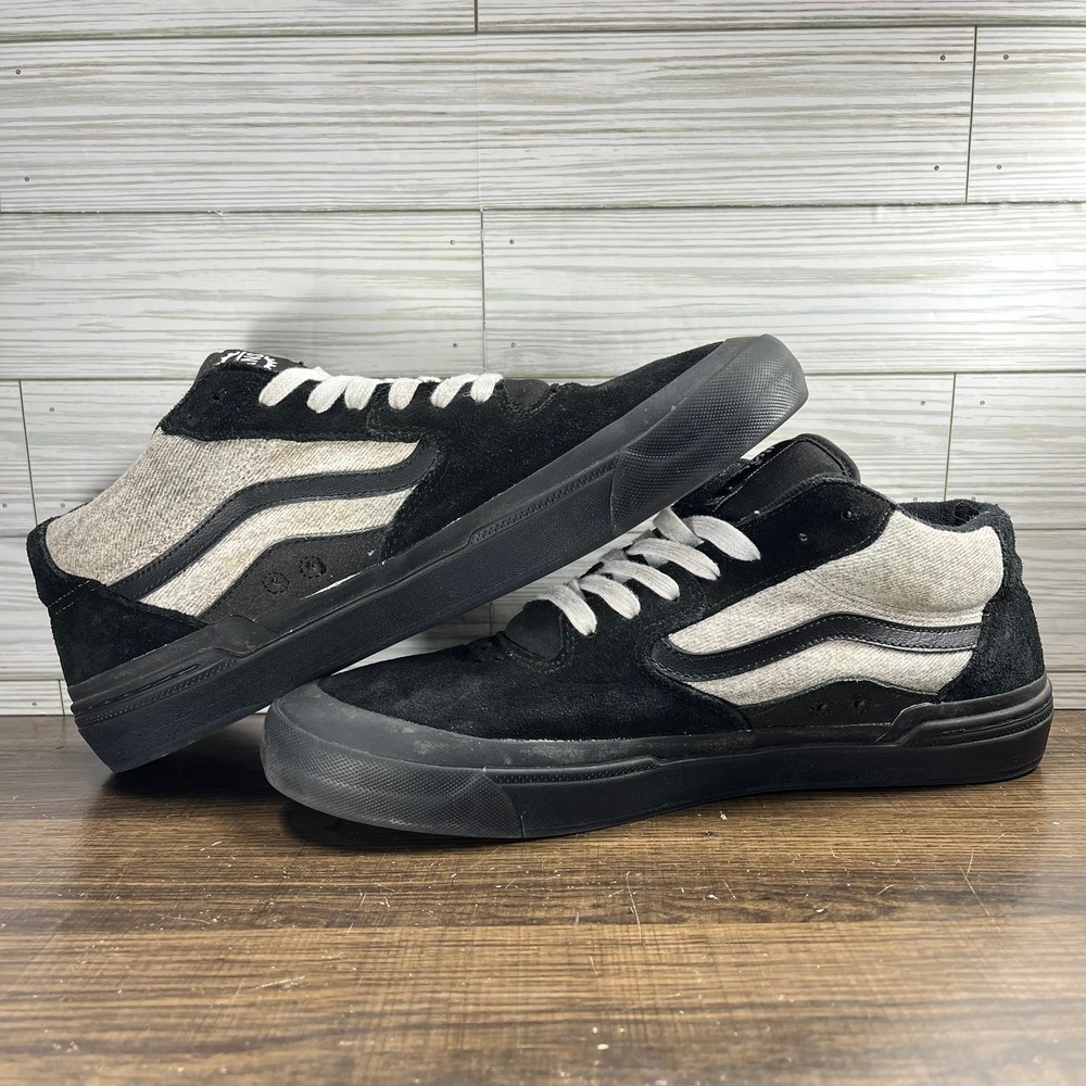 Vans BMX Style 114 Fast And Loose Men's Black Shoes - Men's Size 12 - Picture 4 of 9